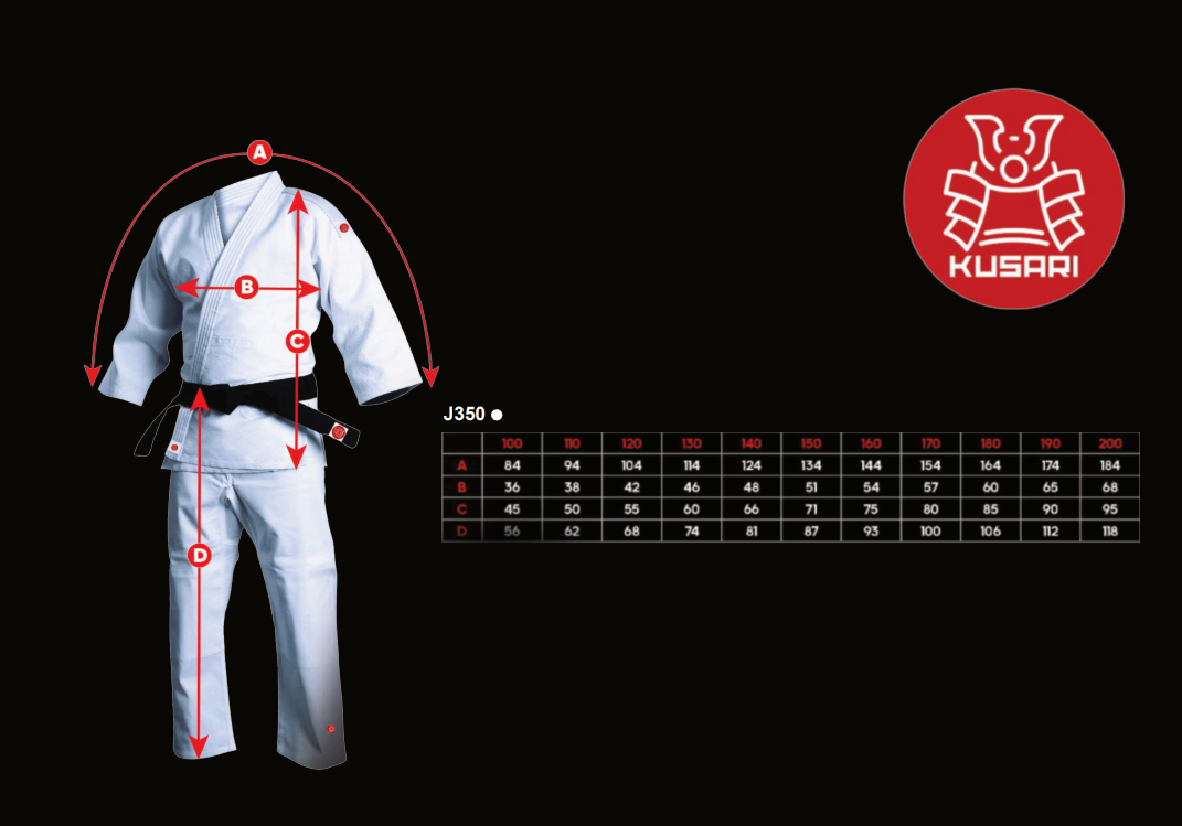 Judogi Kusari J350 White - set - Image 7