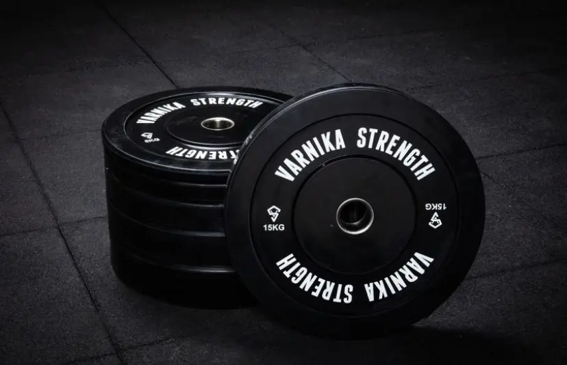 Varnika Strength Standard Bumper Plate – Olympic Weight Plate Set 5–25 kg (5 Pairs / 150 kg) - Image 4