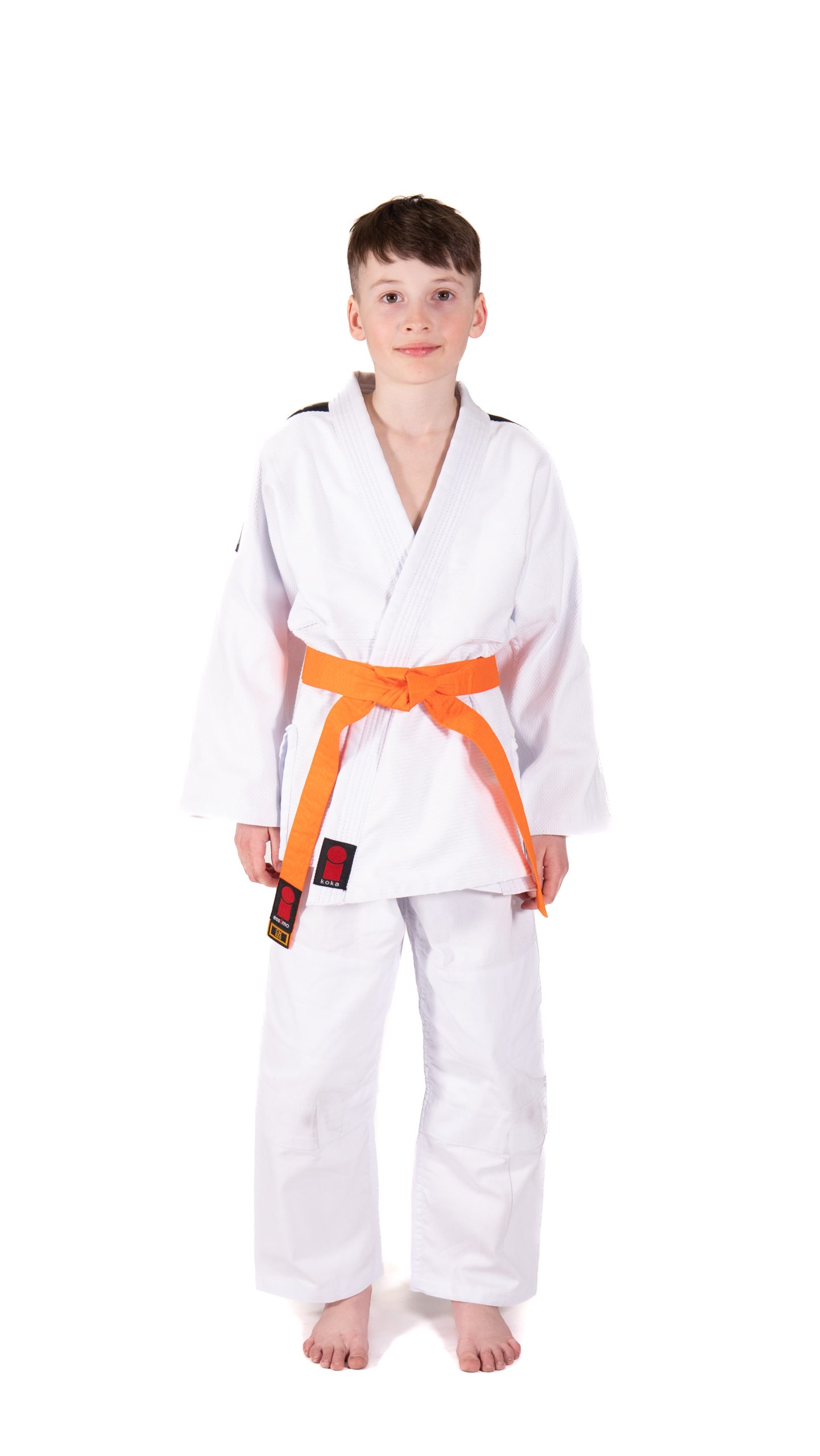 Essimo KOKA fehér judoruha – szett